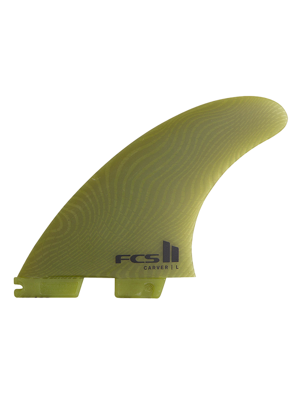 FCS 2 Carver Neo Glass EcoBlend Thruster Fins - Eucalyptus