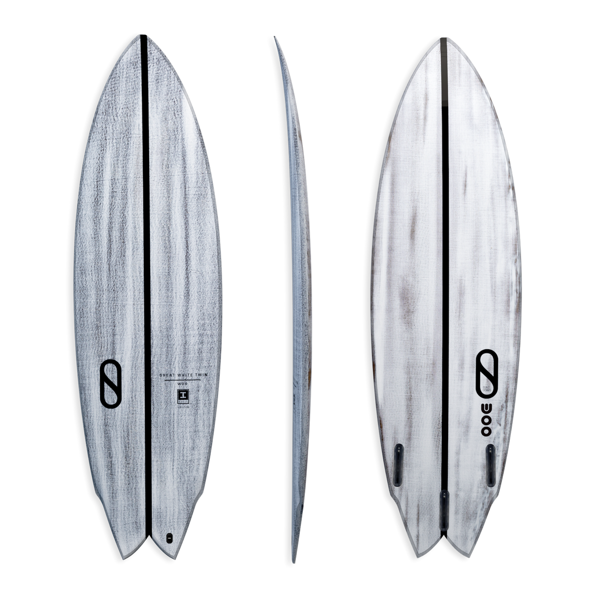 Firewire Great White Twin Surfboard-Hardboards-troggs.com