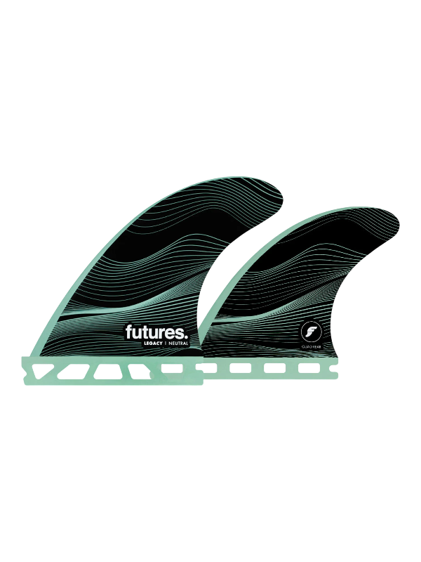 Futures F4 Legacy Neutral Honeycomb Quad Fins - Small