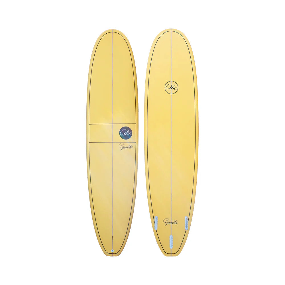 ABC Gambler Surfboard Futures - Yellow