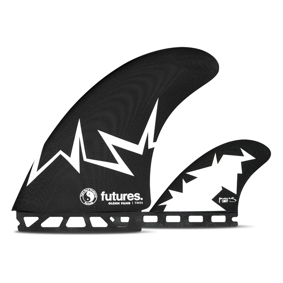 Glenn Pang Fibreglass Twin + Trailer (2+1) - Black/white