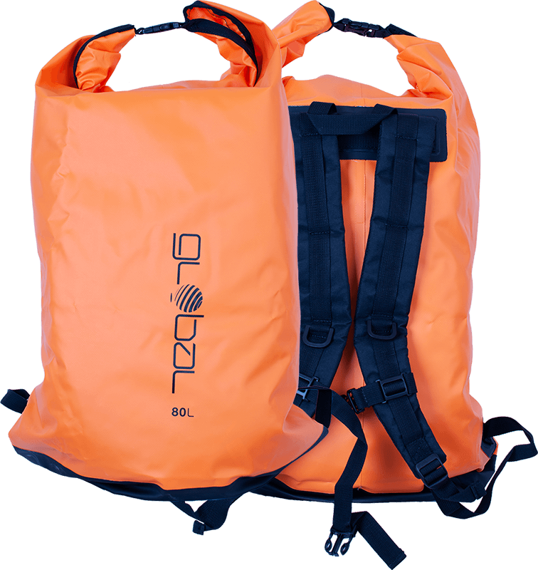 Global 80L Dry Bag - Orange-Wet & Dry Bags-troggs.com