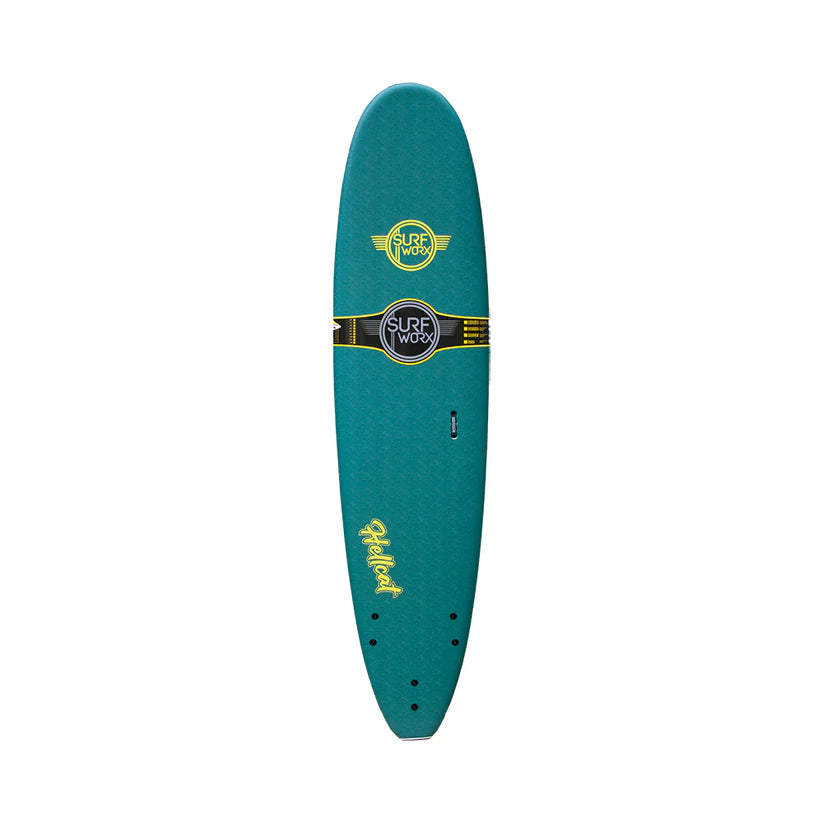 Surfworx Hellcat Mini Mal Softboard - Mallard Green