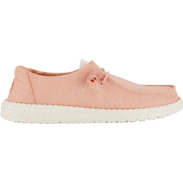 HEYDUDE Wendy Canvas Shoe - Pink-Footwear-troggs.com