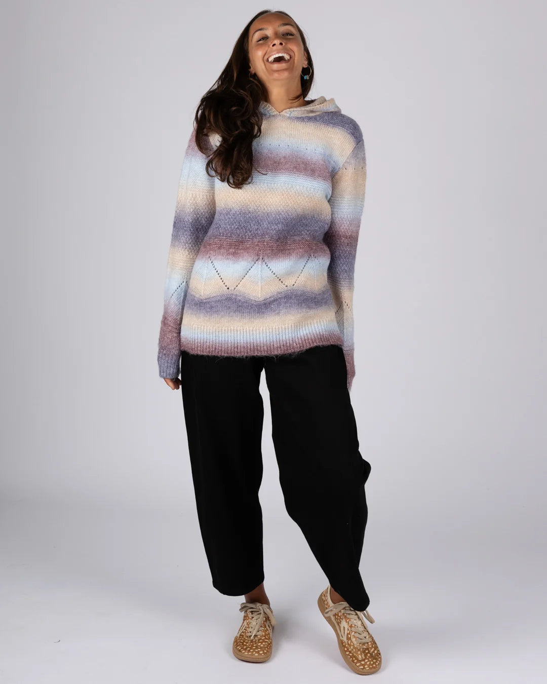 Saltrock Elowen Hooded Knit Jumper