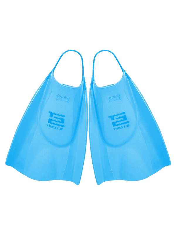 Hydro Tech 2 Soft Swim Fins - Ice Blue