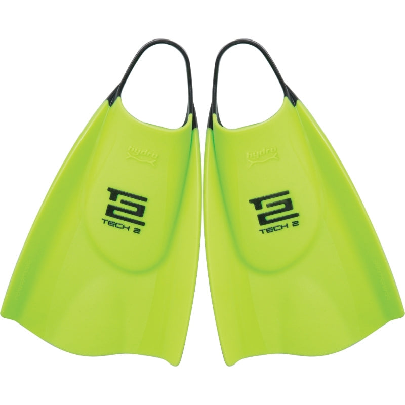 Hydro Tech 2 Swim Fins - Acid Yellow-Swim & Snorkel Accessories-troggs.com
