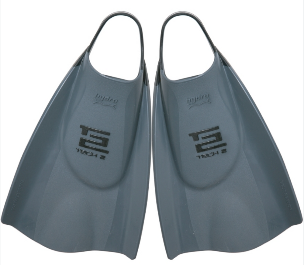 Hydro Tech 2 Swim Fins - Gun Grey-Swim & Snorkel Accessories-troggs.com