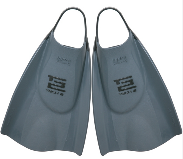 Hydro Tech 2 Swim Fins - Gun Grey-Swim & Snorkel Accessories-troggs.com