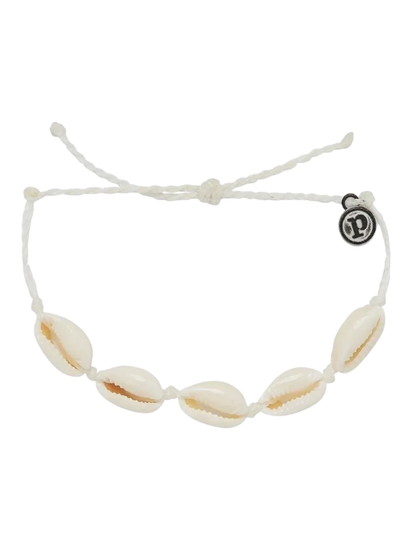Pura Vida Knotted Cowries Bracelet