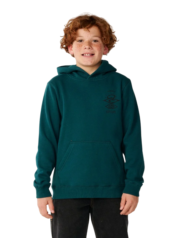 Rip Curl Kids Search Icon Hoodie