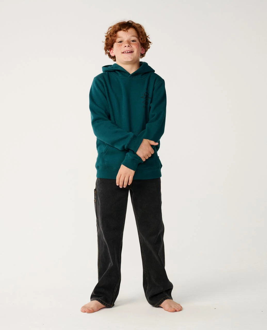 Rip Curl Kids Search Icon Hoodie