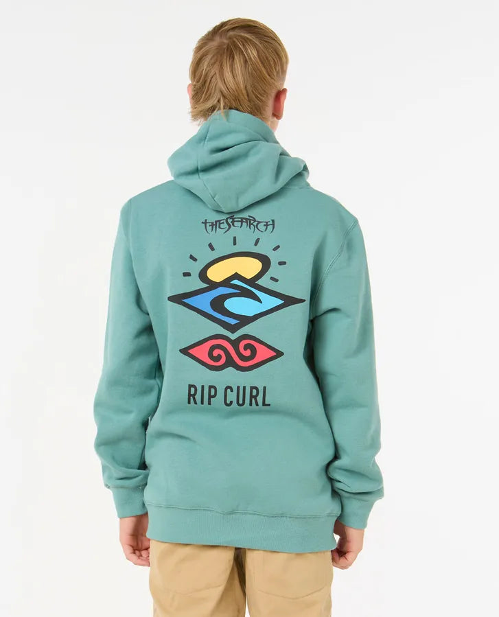 Rip Curl Kids Search Icon Hoodie