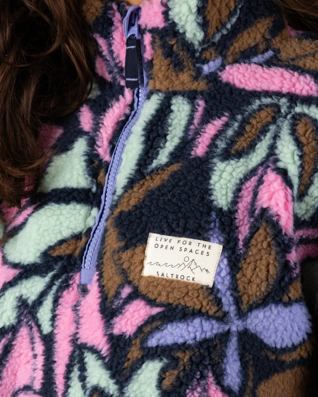 Saltrock Fleur 1/4 Zip Fleece
