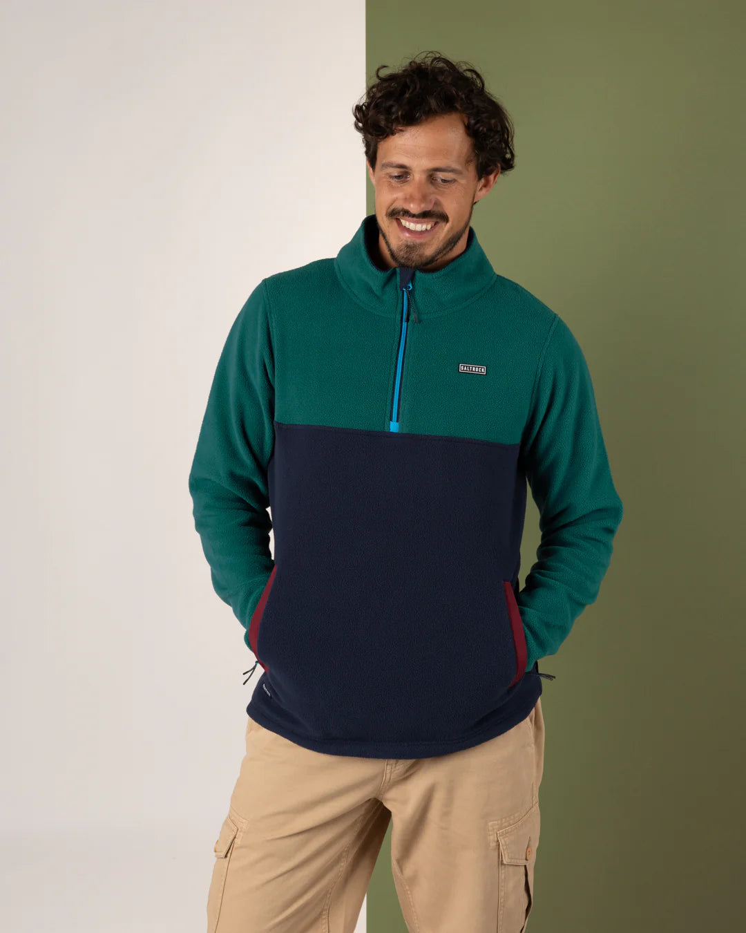 Saltrock Theo Block Fleece