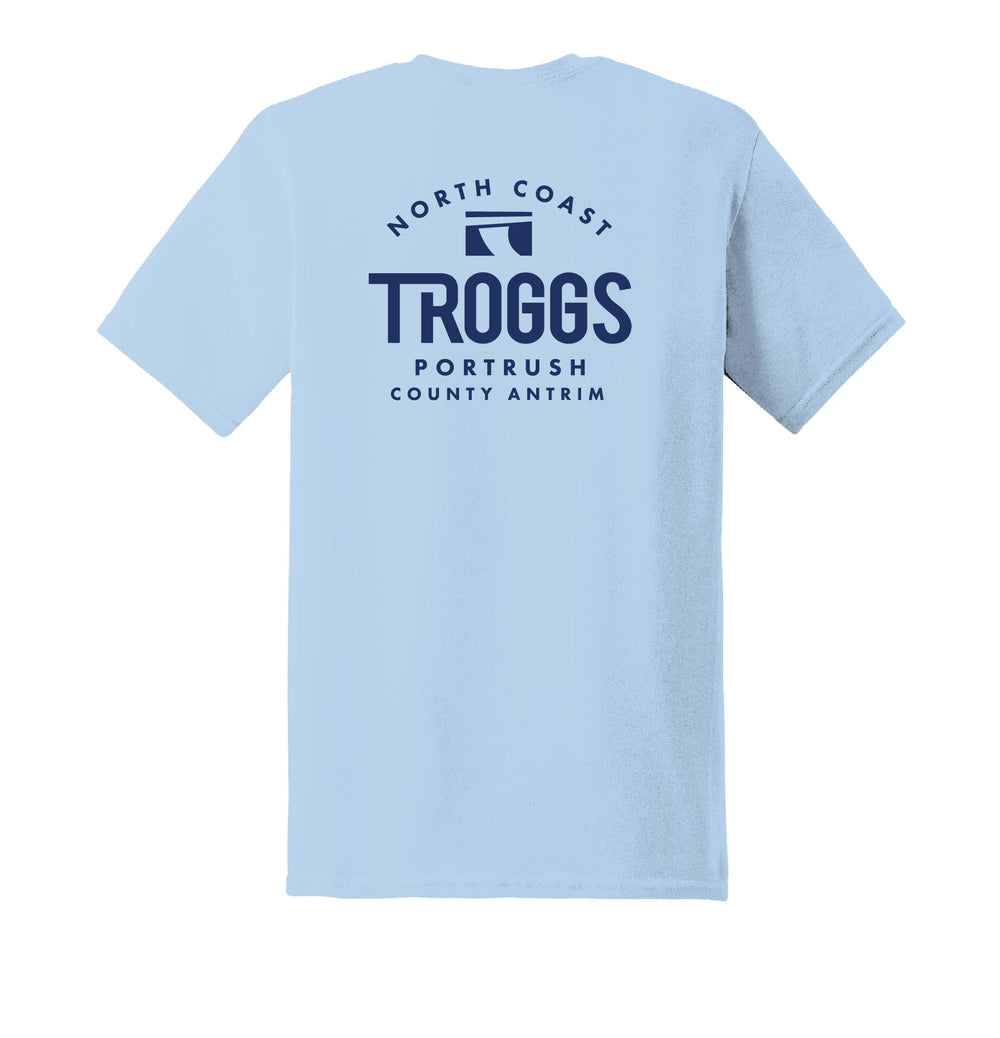 Troggs Signature T-Shirt - Powder Blue