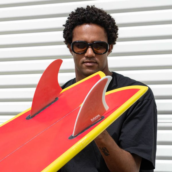 Futures Mikey February Keel - Red/Grey