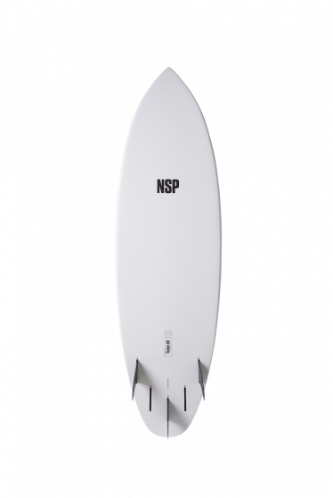 NSP Elements Tinder D8 Surfboard Futures - White-Hardboards-troggs.com