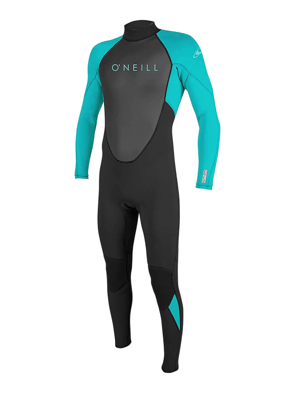 O'Neill Junior Reactor II 3/2 Wetsuit - Black/Light Aqua