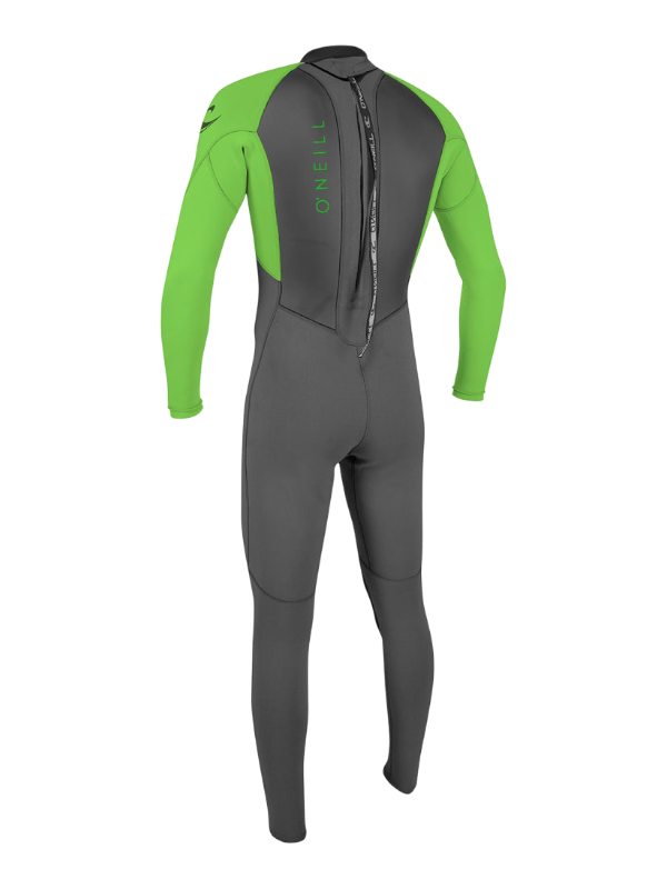 O'Neill Junior Reactor II 3/2 Wetsuit - Graphite/Day Glow