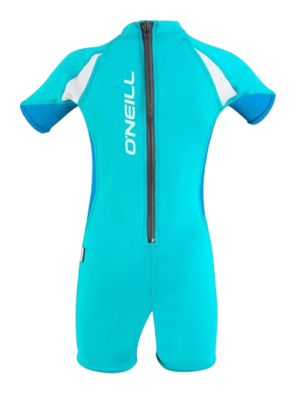 O'Neill Toddler O'Zone UV Rash Suit - Light Aqua/Sky/White