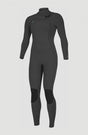 O'Neill Womens Ninja 5\4 Chest Zip Wetsuit - Black-Womens Wetsuits-troggs.com