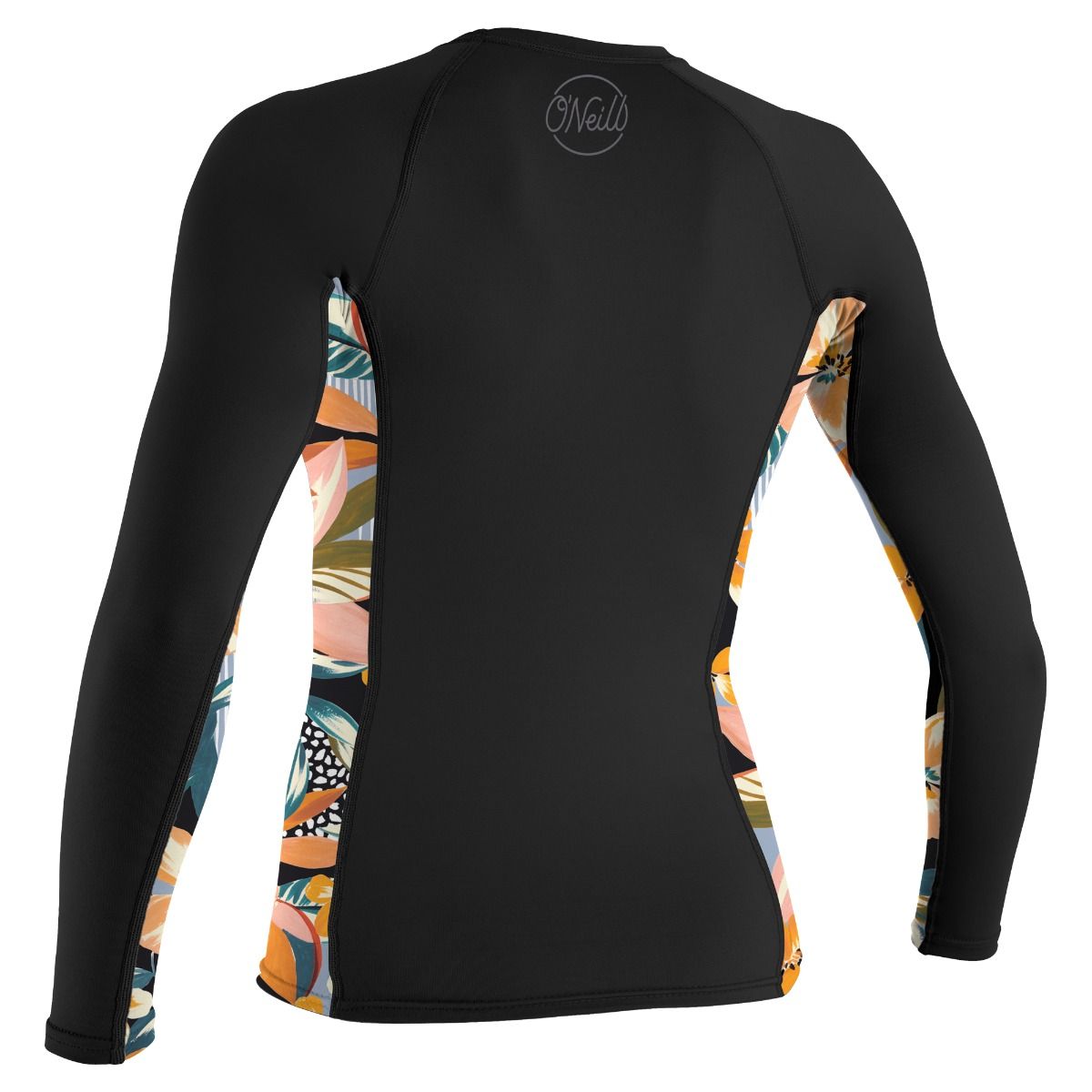 O'Neill Womens Sideprint L/S Rash Vest-Rash Vests & Thermal Vests-troggs.com