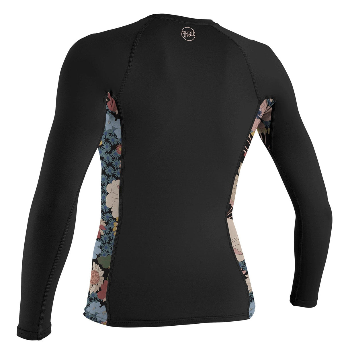 O'Neill Womens Sideprint L/S Rash Vest-Rash Vests & Thermal Vests-troggs.com