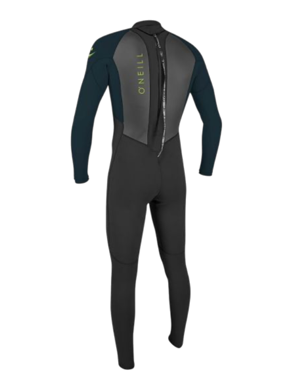 O'Neill Youth Reactor II 3/2 Back Zip - Black/Slate
