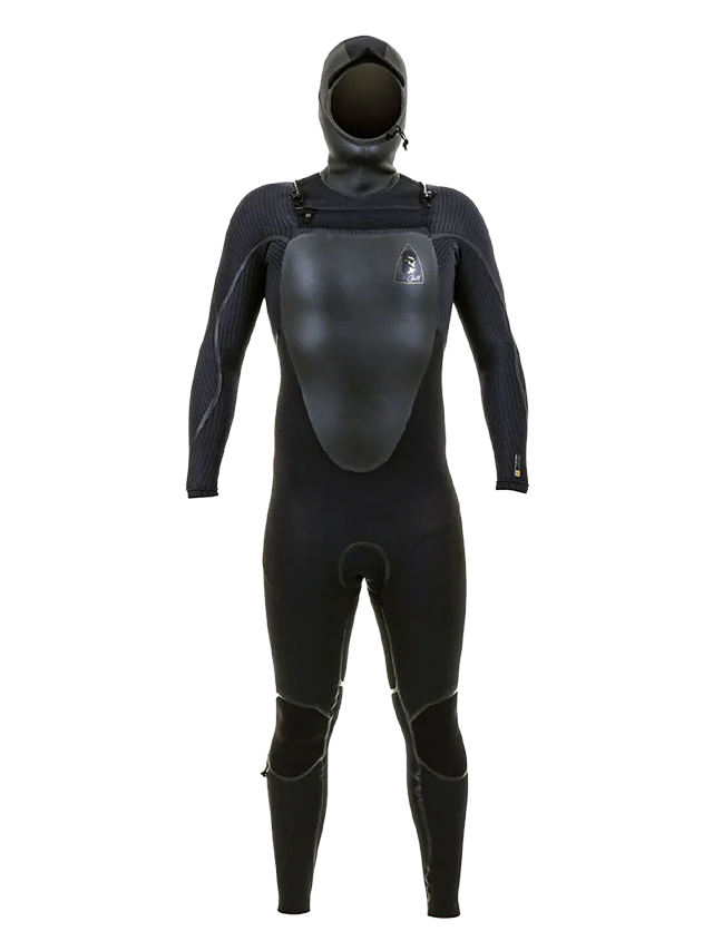 O'Neill Mutant Legend 5/4 Hooded Wetsuit - Black/Tempered Steel