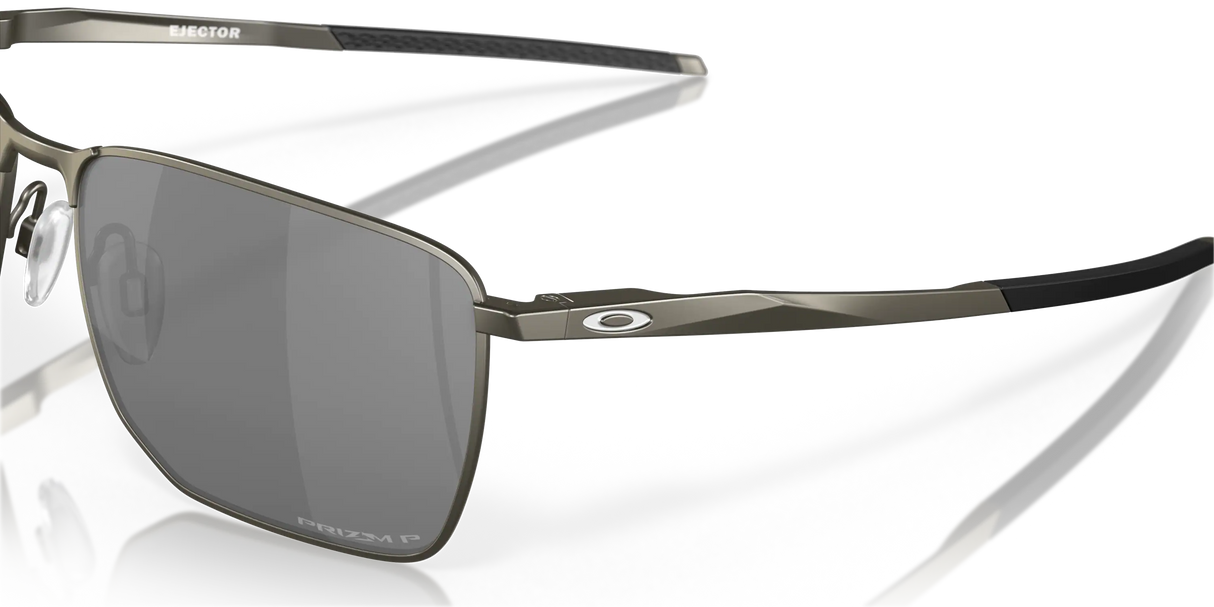 Oakley Ejector - Carbon Frame with Prizm Black Polarized Lens-Sunglasses-troggs.com