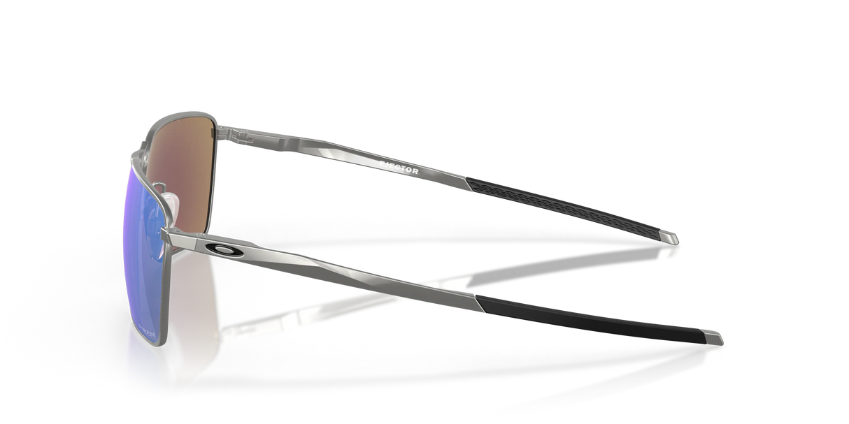 Oakley Ejector - Satin Chrome Frame with Prizm Sapphire Lens-Sunglasses-troggs.com