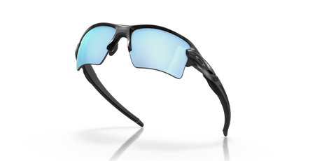 Oakley Flak 2.0 XL - Matte Black Frame with Prizm Deep Water Polarized Lens-Sunglasses-troggs.com