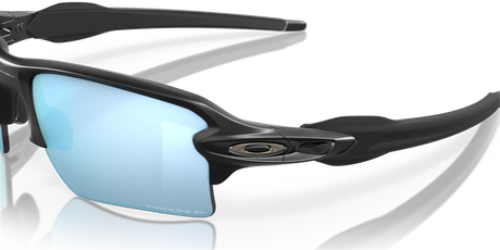 Oakley Flak 2.0 XL - Matte Black Frame with Prizm Deep Water Polarized Lens-Sunglasses-troggs.com
