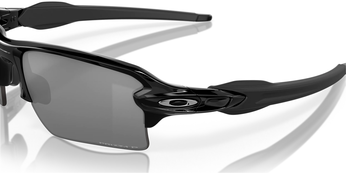 Oakley Flak 2.0 XL - Polished Black Frame with Prizm Black Polarized Lens-Sunglasses-troggs.com