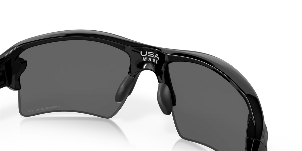Oakley Flak 2.0 XL - Polished Black Frame with Prizm Black Polarized Lens-Sunglasses-troggs.com