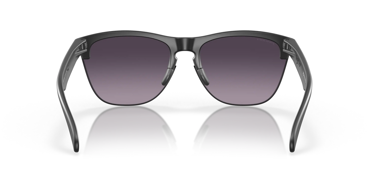 Oakley Frogskins Lite - Matte Black Frame with Prizm Grey Gradient Lens-Sunglasses-troggs.com