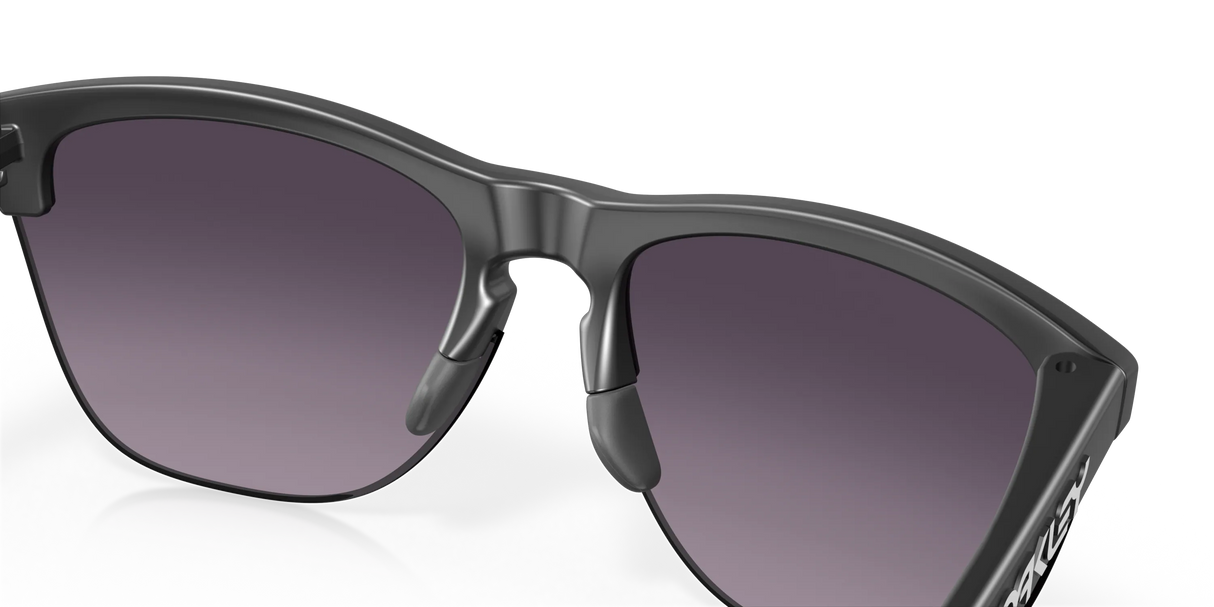 Oakley Frogskins Lite - Matte Black Frame with Prizm Grey Gradient Lens-Sunglasses-troggs.com