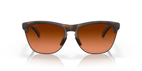 Oakley Frogskins Lite - Matte Brown Tortoise Frame with Prizm Brown Gradient Lens-Sunglasses-troggs.com