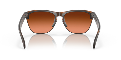 Oakley Frogskins Lite - Matte Brown Tortoise Frame with Prizm Brown Gradient Lens-Sunglasses-troggs.com