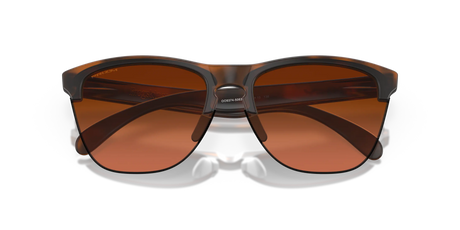 Oakley Frogskins Lite - Matte Brown Tortoise Frame with Prizm Brown Gradient Lens-Sunglasses-troggs.com