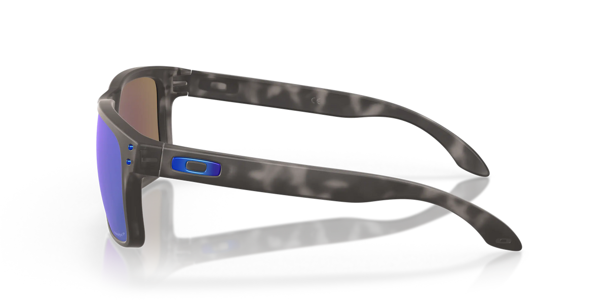 Oakley Holbrook - Matte Black Tortoise Frame with Prizm Sapphire Polarized Lens-Sunglasses-troggs.com