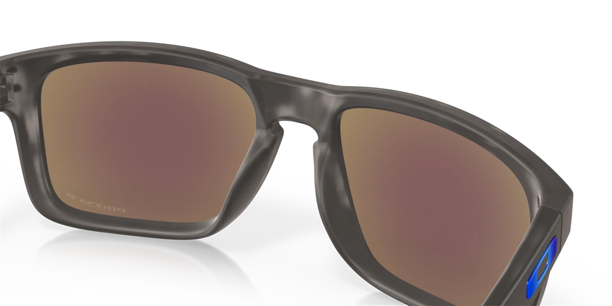 Oakley Holbrook - Matte Black Tortoise Frame with Prizm Sapphire Polarized Lens-Sunglasses-troggs.com
