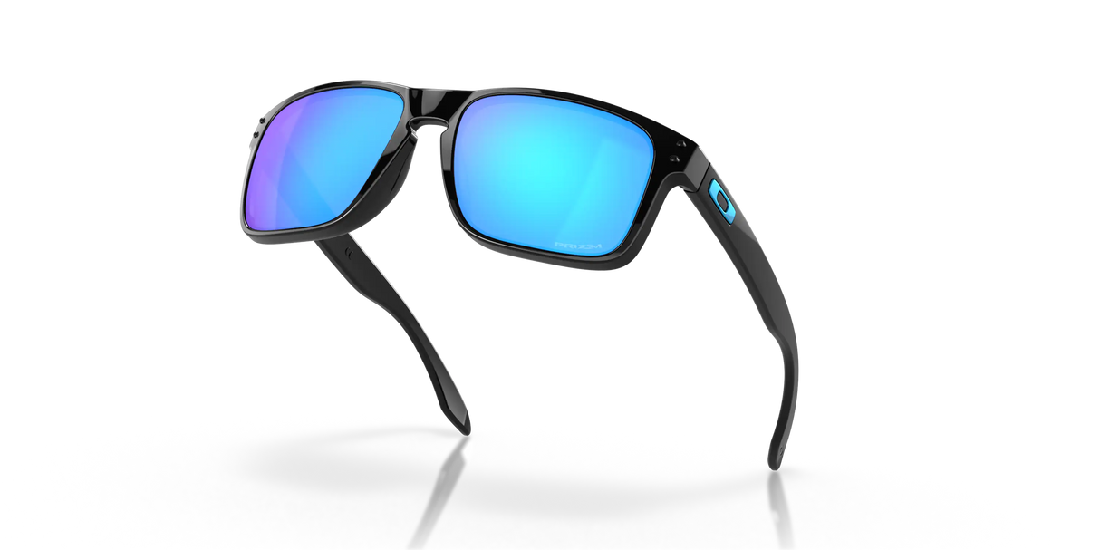 Oakley Holbrook - Polished Black Frame with Prizm Sapphire Lens-Sunglasses-troggs.com