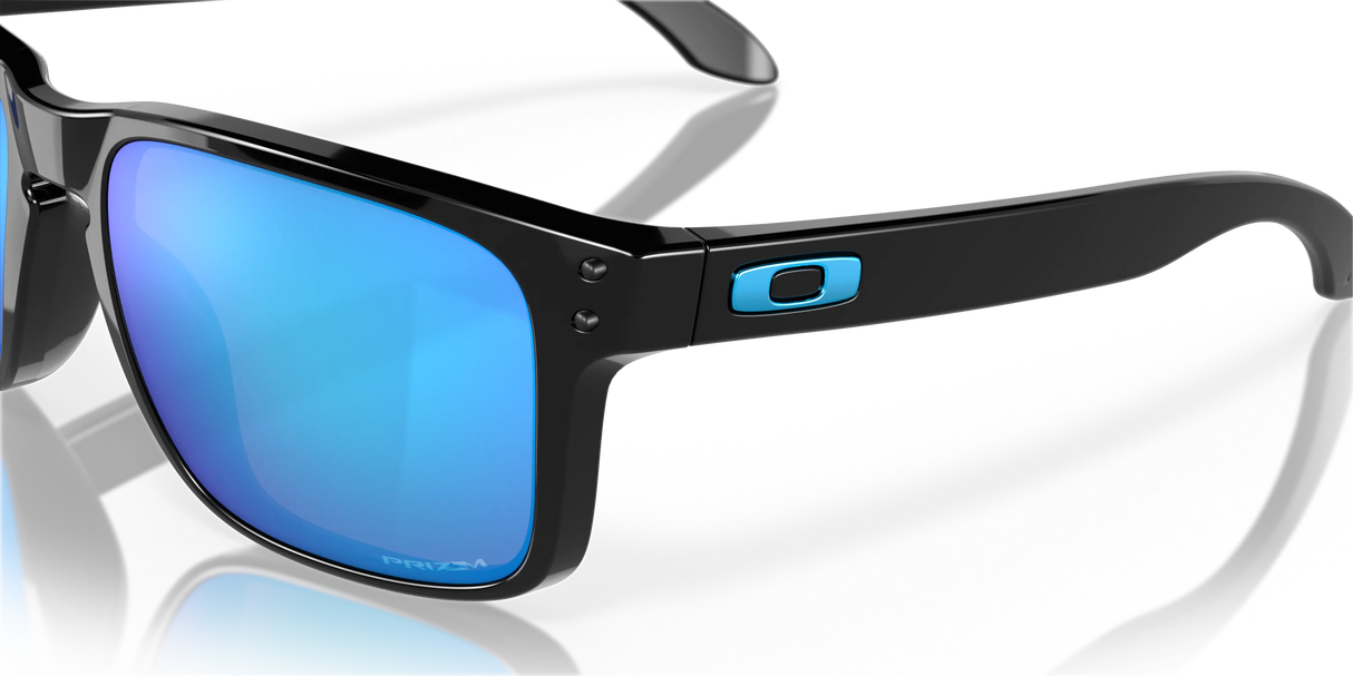 Oakley Holbrook - Polished Black Frame with Prizm Sapphire Lens-Sunglasses-troggs.com