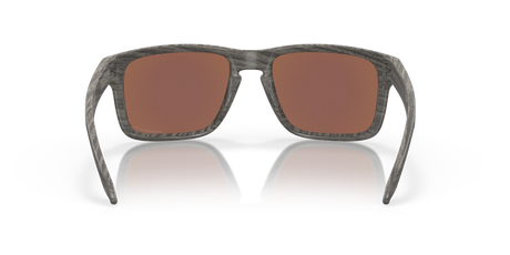 Oakley Holbrook - Woodgrain Frame with Prizm Deep Water Polarized Lens-Sunglasses-troggs.com