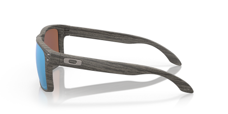 Oakley Holbrook - Woodgrain Frame with Prizm Deep Water Polarized Lens-Sunglasses-troggs.com
