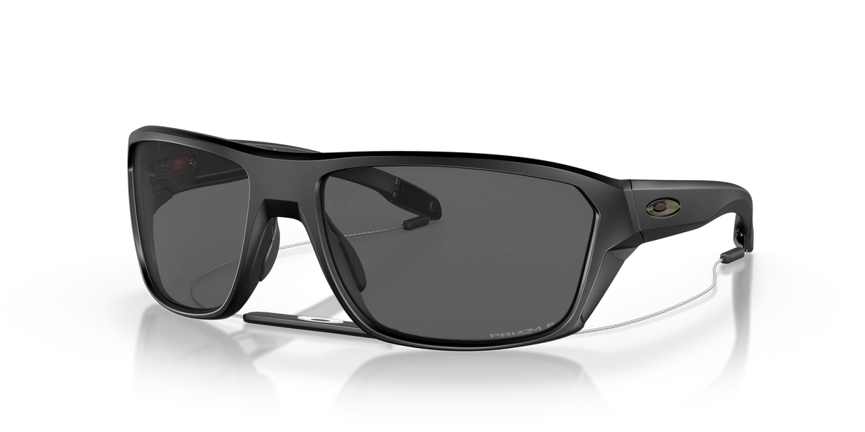 Oakley Split Shot - Matte Black Frame with Prizm Black Polarized Lens-Sunglasses-troggs.com