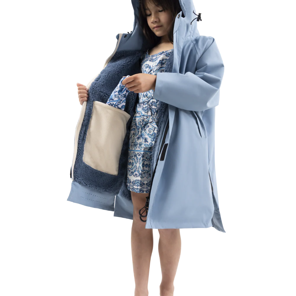 Red Original Alter Evo Pro Change Jacket Kids Long Sleeve - Alpine Blue