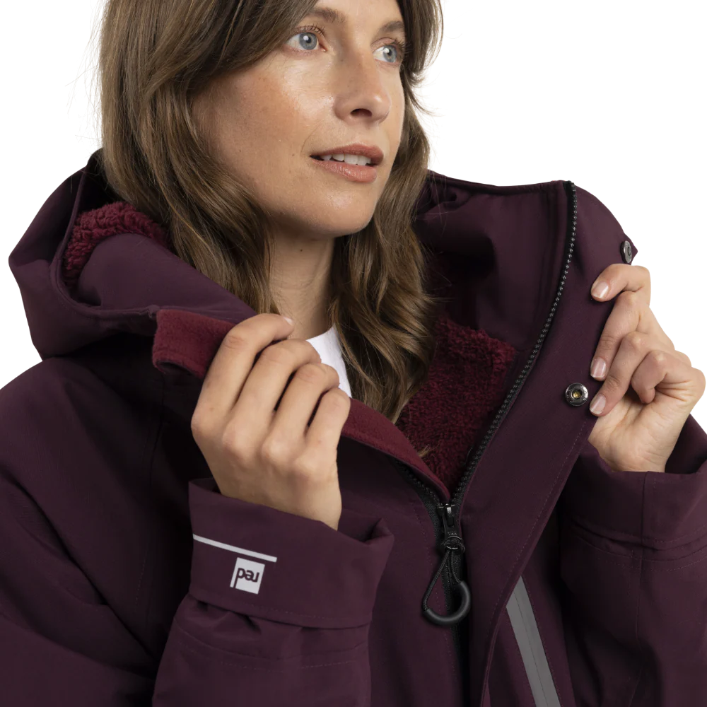 Red Paddle Co Alter Evo Pro Change Jacket Long Sleeve - Rich Burgundy